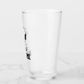 pinda's | Snoopy Turns | Jouw namen toevoegen Glas (Links)