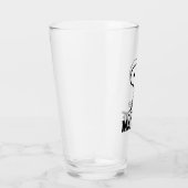 pinda's | Snoopy Turns | Jouw namen toevoegen Glas (Rechts)