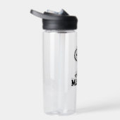 pinda's | Snoopy Turns | Jouw namen toevoegen Waterfles (Rechts)