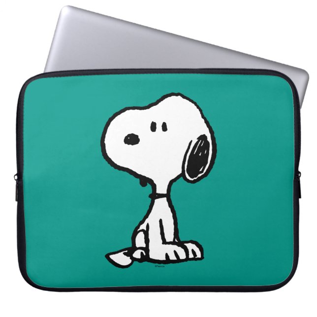 pinda's | Snoopy Turns Laptop Sleeve (Voorkant)
