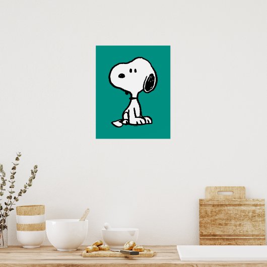pinda's | Snoopy Turns Poster (Keuken)