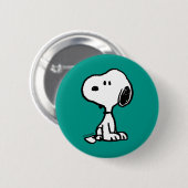 pinda's | Snoopy Turns Ronde Button 5,7 Cm (Voorkant /achterkant)