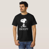 pinda's | Snoopy Turns T-shirt (Voorkant volledig)