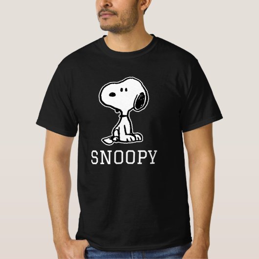 pinda's | Snoopy Turns T-shirt (Voorkant)