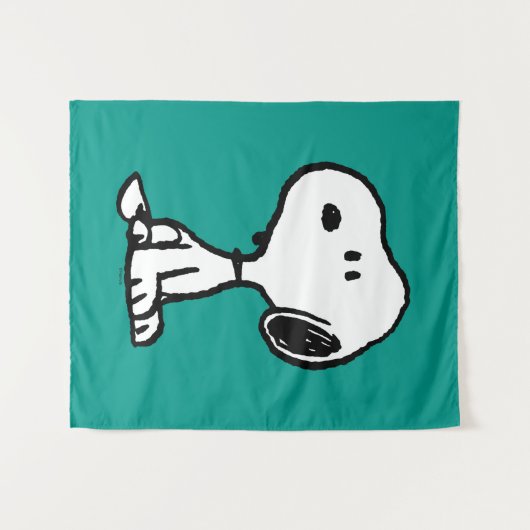 pinda's | Snoopy Turns Wandkleed (Voorkant (horizontaal))