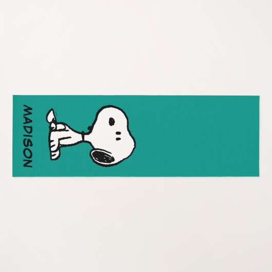 pinda's | Snoopy Turns Yogamat (Voorkant (horizontaal))