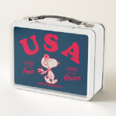 pinda's | Snoopy USA Land of the Free (Achterkant)