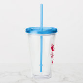 pinda's | Snoopy USA Land of the Free Acryl Drinkbeker (Rechts)