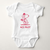 pinda's | Snoopy USA Land of the Free Romper (Voorkant)
