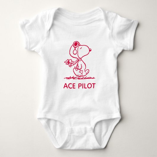 pinda's | Snoopy USA Land of the Free Romper (Voorkant)