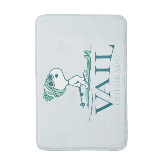 pinda's | Snoopy Vail Colorado Badmat (Voorkant Verticaal)