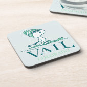 pinda's | Snoopy Vail Colorado Bier Onderzetter (Linkerzijde)