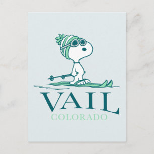 pinda's   Snoopy Vail Colorado Briefkaart