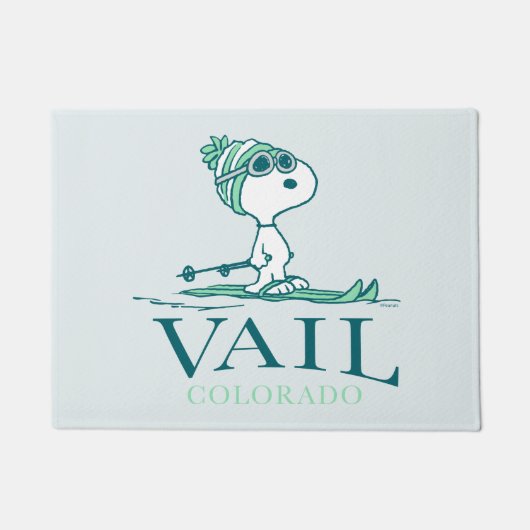 pinda's | Snoopy Vail Colorado Deurmat (Voorkant)