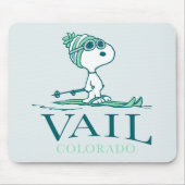 pinda's | Snoopy Vail Colorado Muismat (Voorkant)