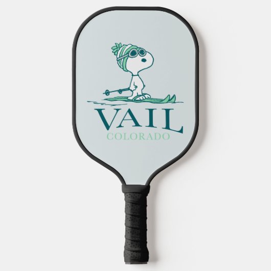 pinda's | Snoopy Vail Colorado Pickleball Paddle (Voorkant)