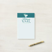 pinda's | Snoopy Vail Colorado Post-it® Notes (Op bureau)
