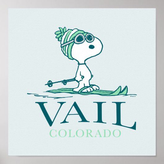 pinda's | Snoopy Vail Colorado Poster (Voorkant)