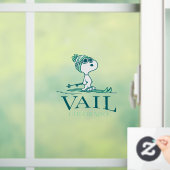 pinda's | Snoopy Vail Colorado Raamsticker (Huis)