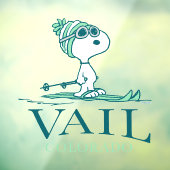 pinda's | Snoopy Vail Colorado Raamsticker (Vel 3)