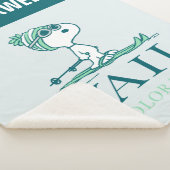 pinda's | Snoopy Vail Colorado Sherpa Deken (3/4)