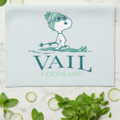 pinda's | Snoopy Vail Colorado Theedoek (Gevouwen)