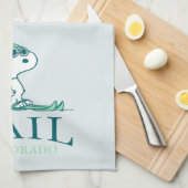 pinda's | Snoopy Vail Colorado Theedoek (Quarter Fold)