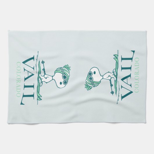 pinda's | Snoopy Vail Colorado Theedoek (Horizontaal)