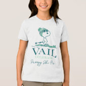 pinda's | Snoopy Vail Colorado Tri-Blend Shirt (Voorkant)