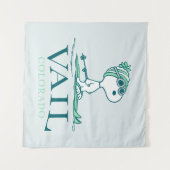pinda's | Snoopy Vail Colorado Wandkleed (Voorkant (horizontaal))