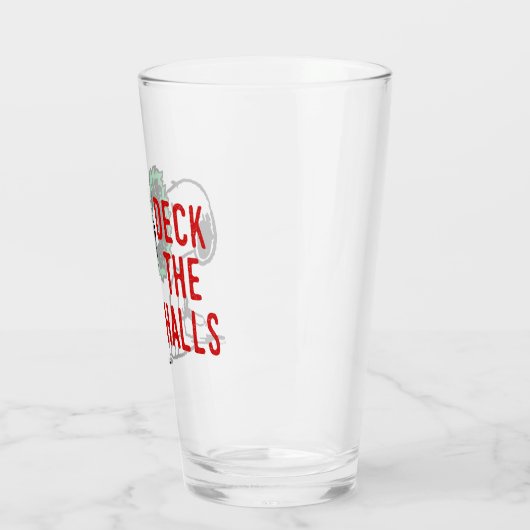 pinda's | Snoopy voor de Feestdagen Glas (Links)