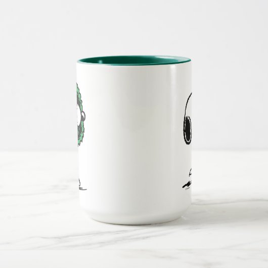 pinda's | Snoopy voor de Feestdagen Mok (Midden)