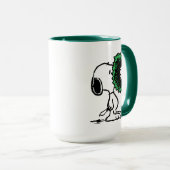 pinda's | Snoopy voor de Feestdagen Mok (Voorkant rechts)