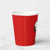 pinda's | Snoopy voor de Feestdagen Papieren Bekers (Rechts)