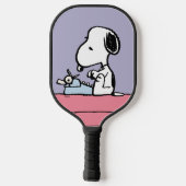 pinda's | Snoopy voor schrijfmachine 2 Pickleball Paddle (Achterkant)