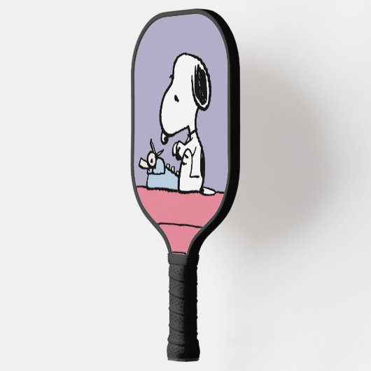 pinda's | Snoopy voor schrijfmachine 2 Pickleball Paddle (Links)