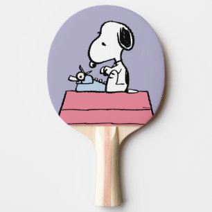 pinda's   Snoopy voor schrijfmachine 2 Tafeltennisbatje