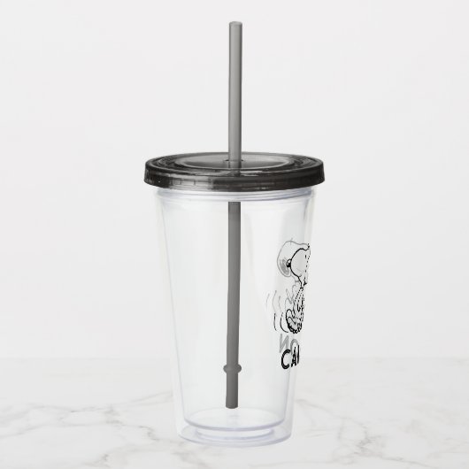 pinda's | Snoopy Walking Tall Acryl Drinkbeker (Rechts)