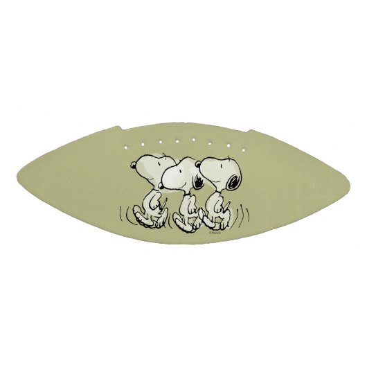 pinda's | Snoopy Walking Tall American Football (Paneel)