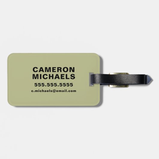 pinda's | Snoopy Walking Tall Bagagelabel (Achterkant horizontaal)