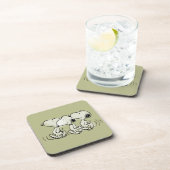 pinda's | Snoopy Walking Tall Bier Onderzetter (Rechterzijde)