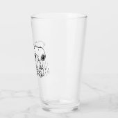 pinda's | Snoopy Walking Tall Glas (Links)