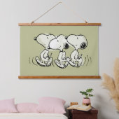 pinda's | Snoopy Walking Tall Hangend Wandkleed (Slaapkamer)