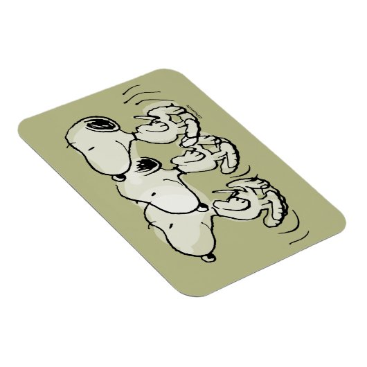 pinda's | Snoopy Walking Tall Magneet (Rechterzijde)