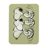 pinda's | Snoopy Walking Tall Magneet (Verticaal)