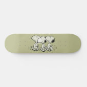 pinda's | Snoopy Walking Tall Persoonlijk Skateboard (Horizontaal)
