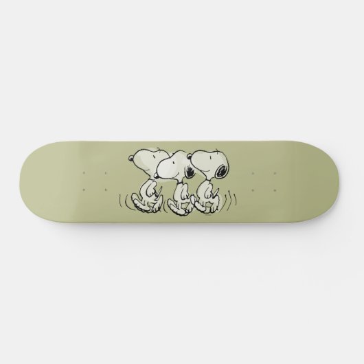 pinda's | Snoopy Walking Tall Persoonlijk Skateboard (Horizontaal)