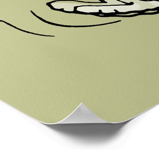 pinda's | Snoopy Walking Tall Poster (Hoek)