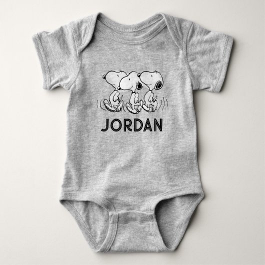 pinda's | Snoopy Walking Tall Romper (Voorkant)
