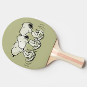 pinda's | Snoopy Walking Tall Tafeltennisbatje (Zijkant)